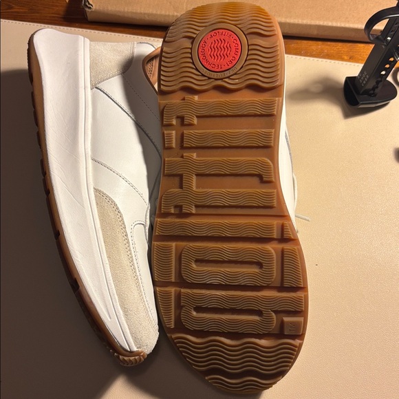 Fitflop White and Tan Casual Shoes - Picture 5 of 8